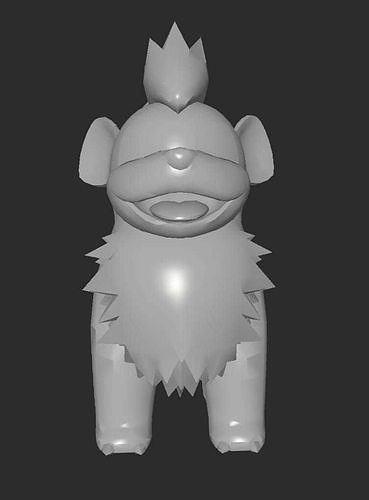 MakeIt Pokemon Growlithe 3D model