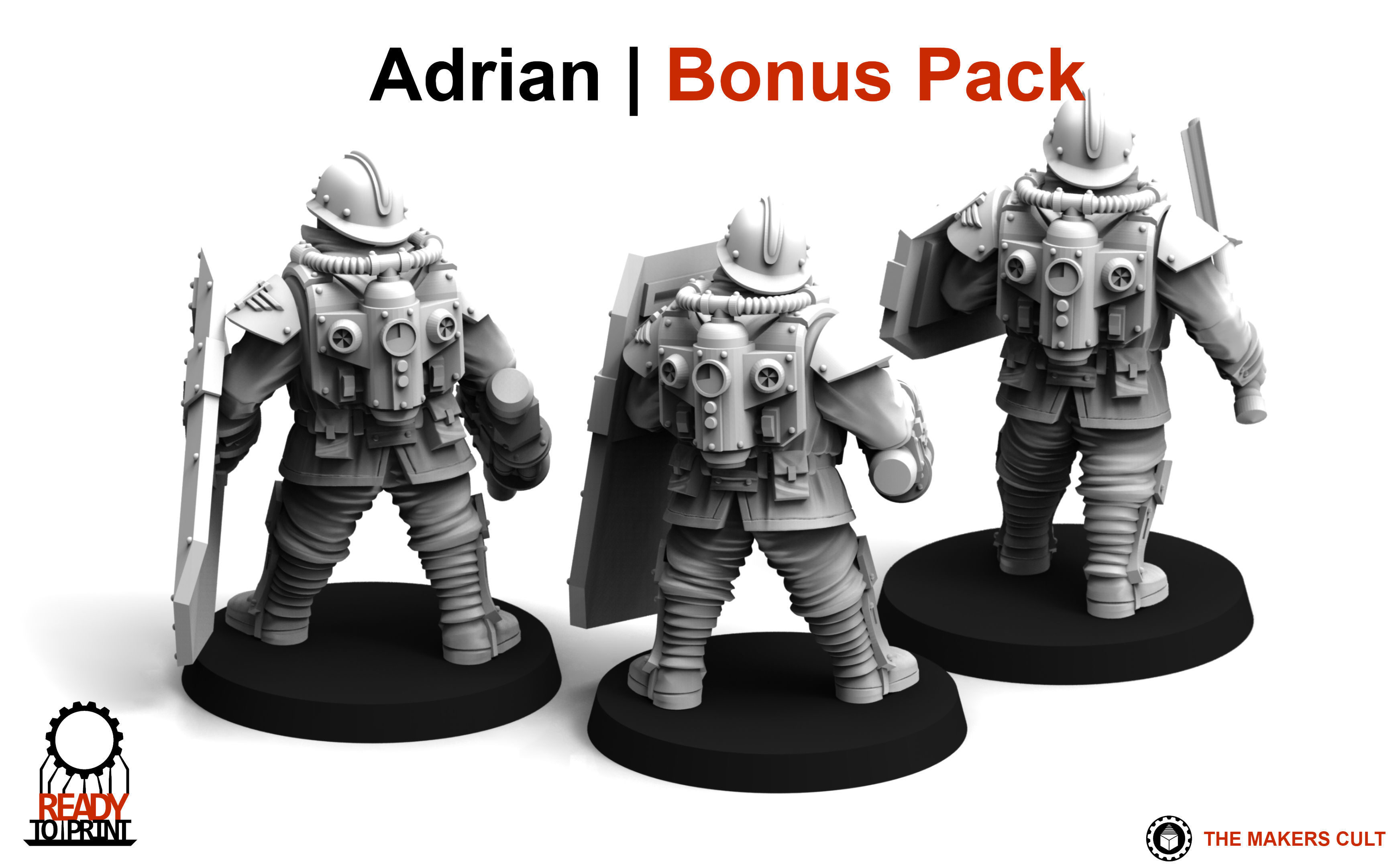 Valour Korps - Abhuman Builder 3D print model_8