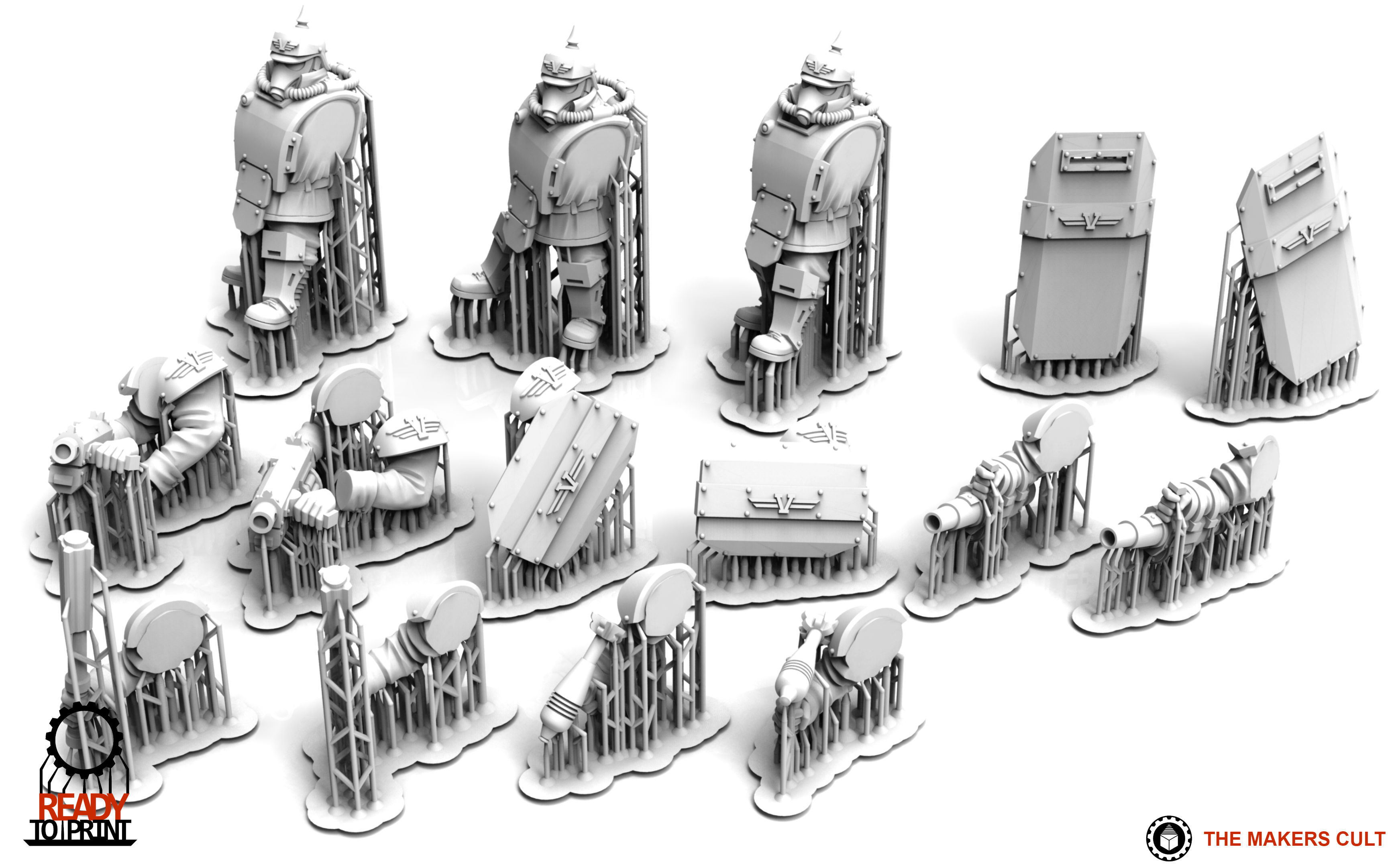 Valour Korps - Abhuman Builder 3D print model_2