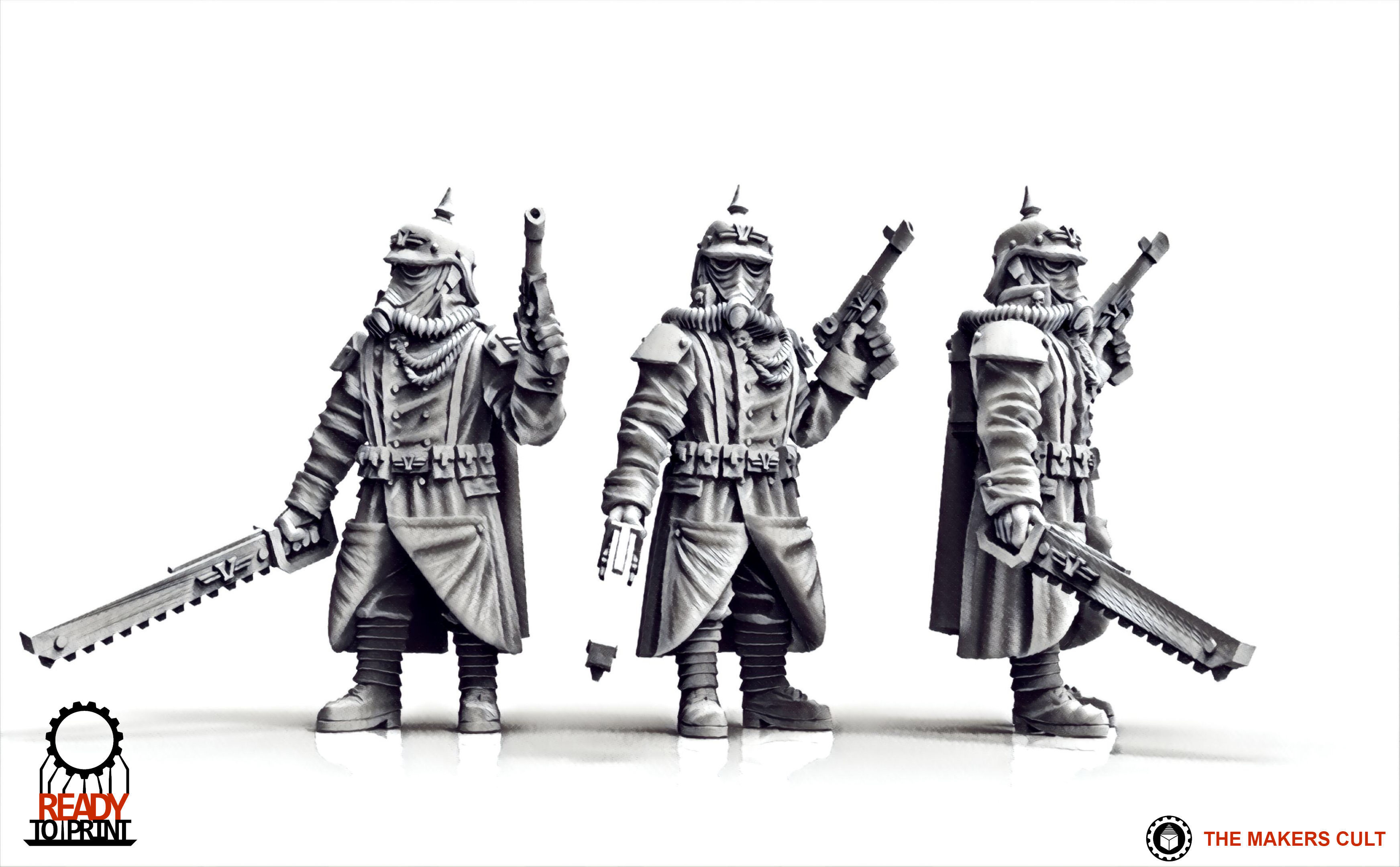 Valour Korps - Sergeant Bernhard 3D print model_5