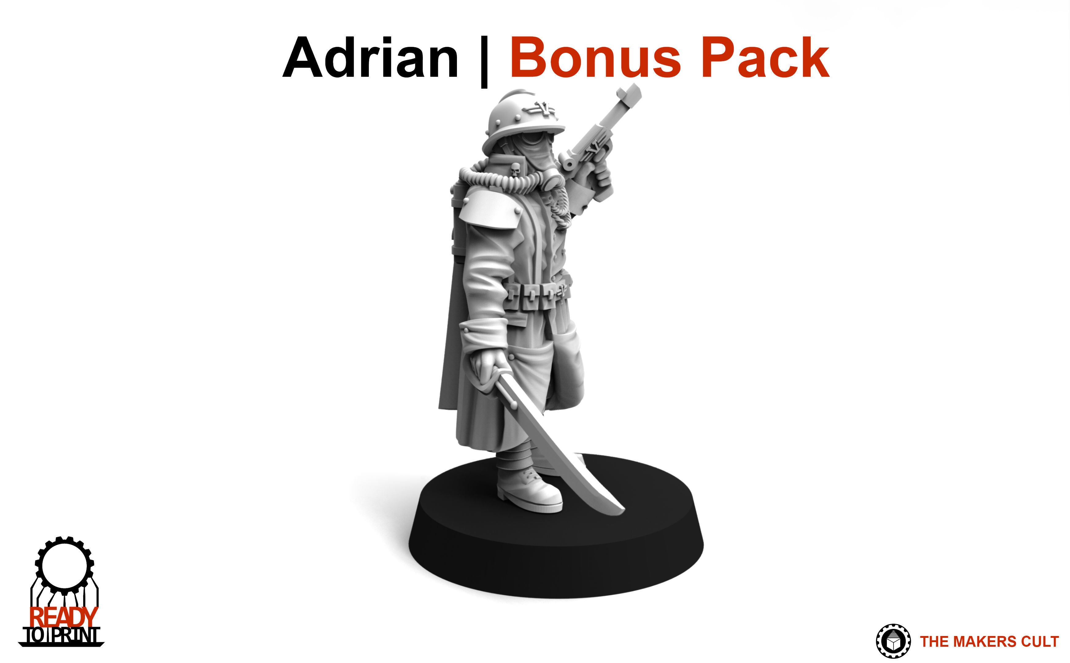 Valour Korps - Sergeant Bernhard 3D print model_1