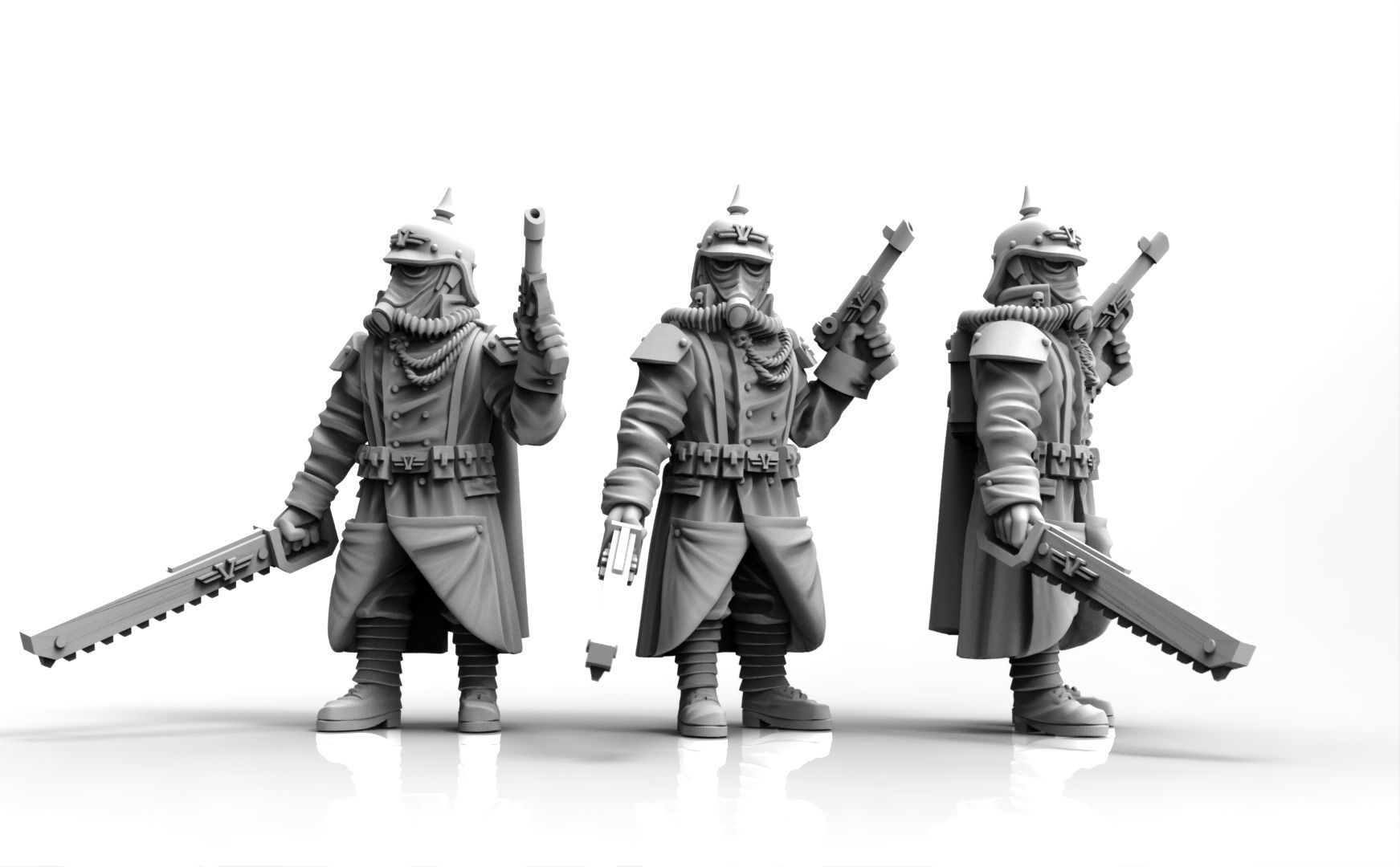 Valour Korps - Sergeant Bernhard 3D print model_8