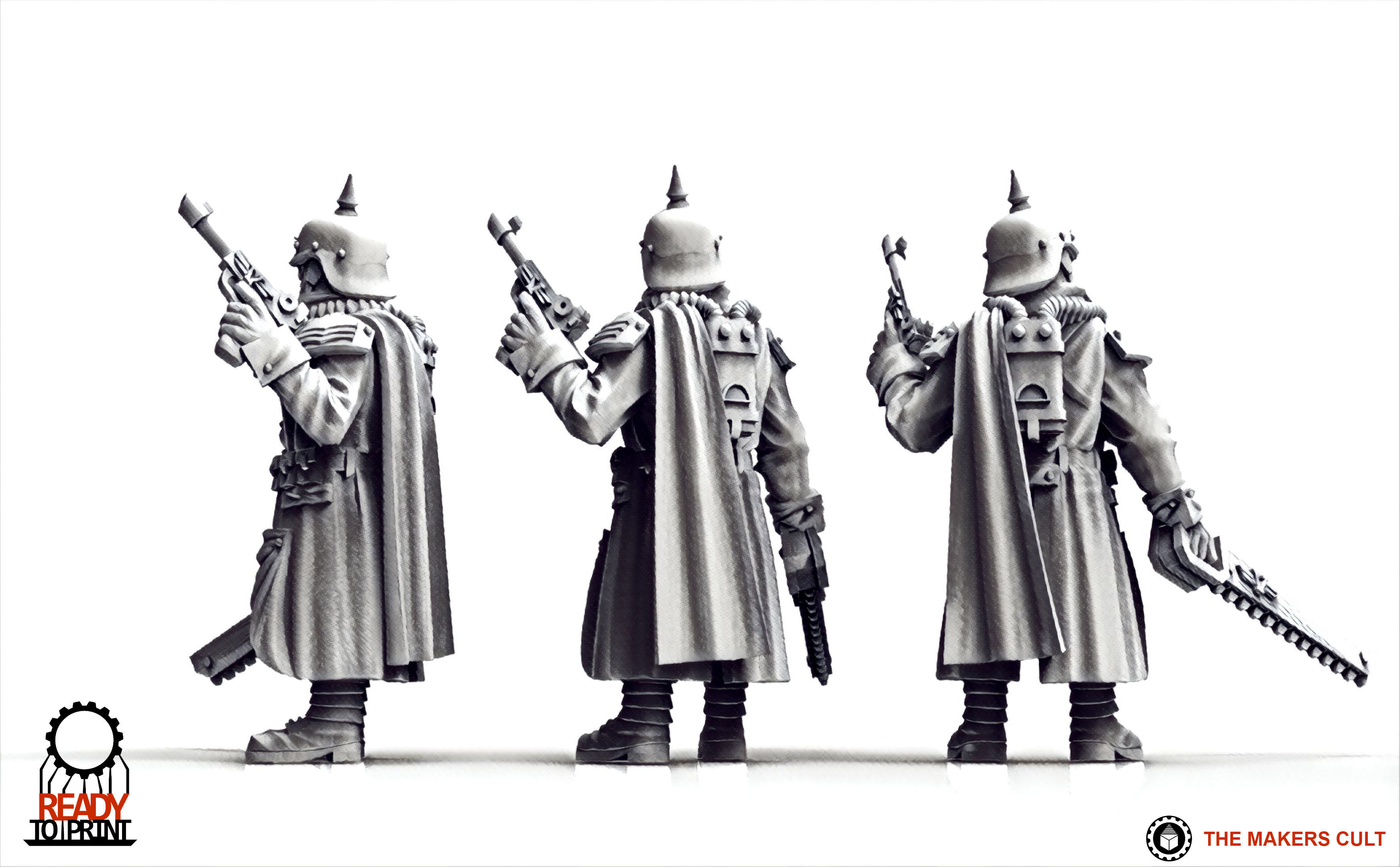 Valour Korps - Sergeant Bernhard 3D print model_6