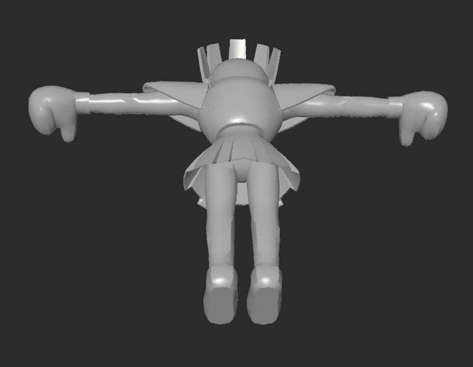 MakeIT Pokemon HItmonchan 3D model_7