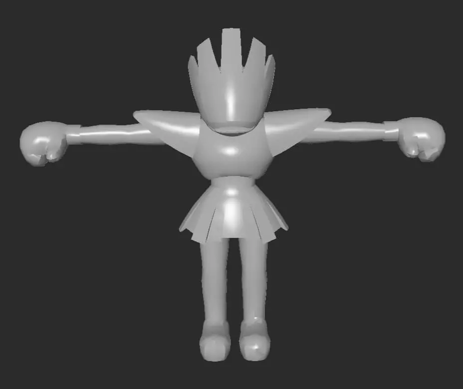 MakeIT Pokemon HItmonchan 3D model_0