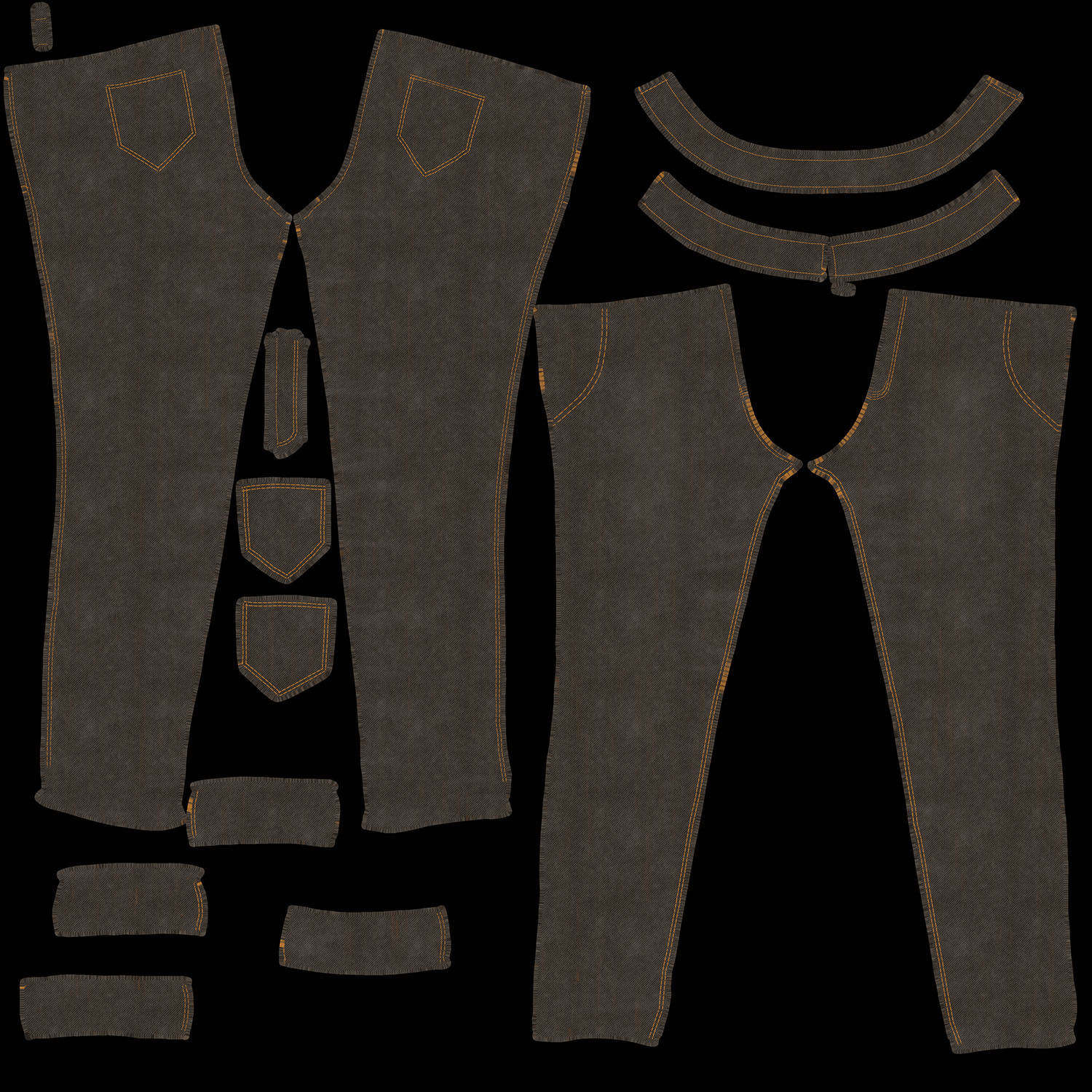 Cartoon Boy 3D model_24