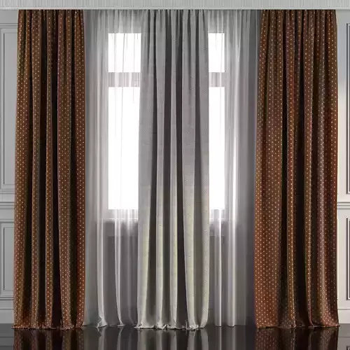 Curtain Set 271 3D model