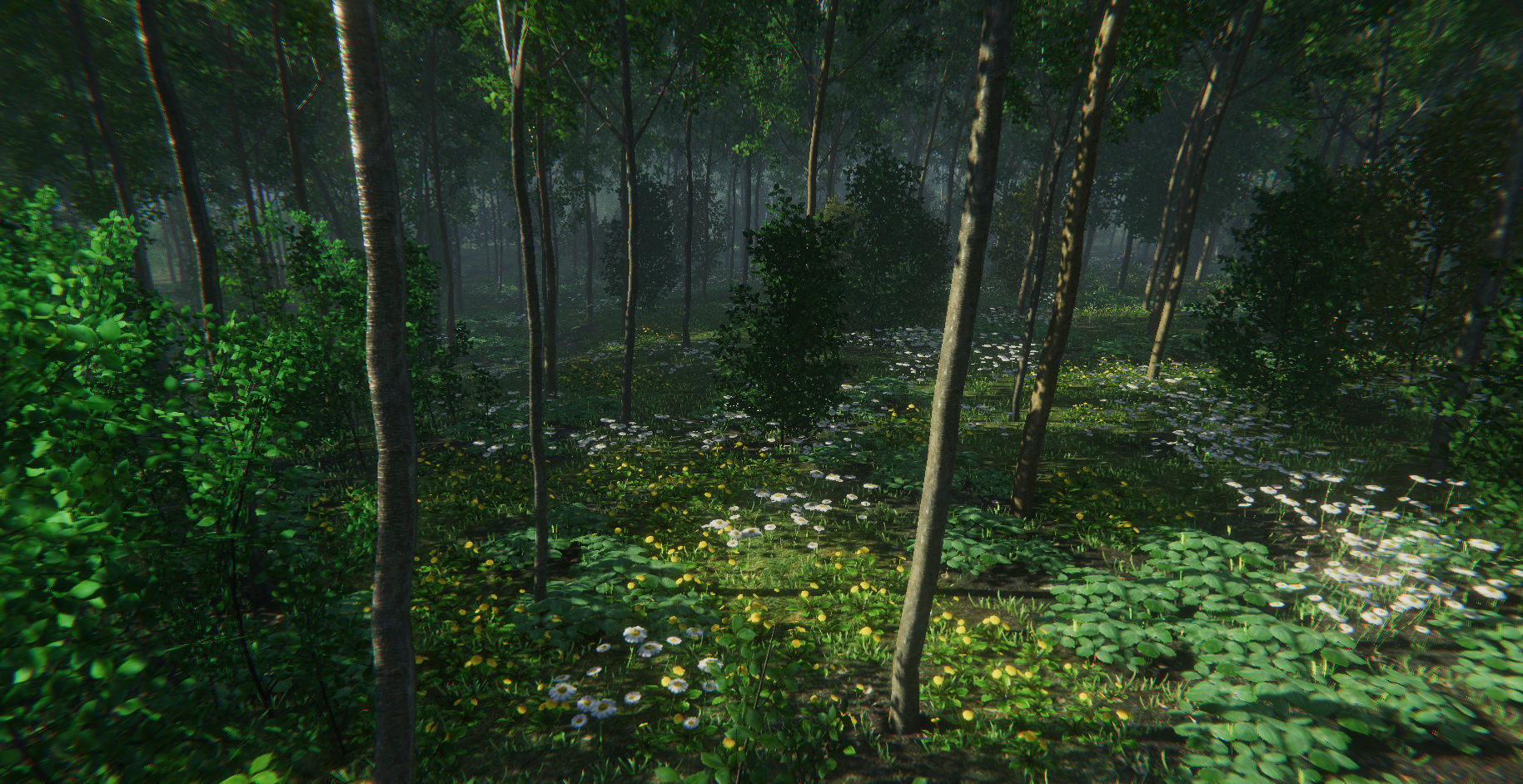 Nature Package - Swamp Forest Environment Unity Low-poly 3D model_9
