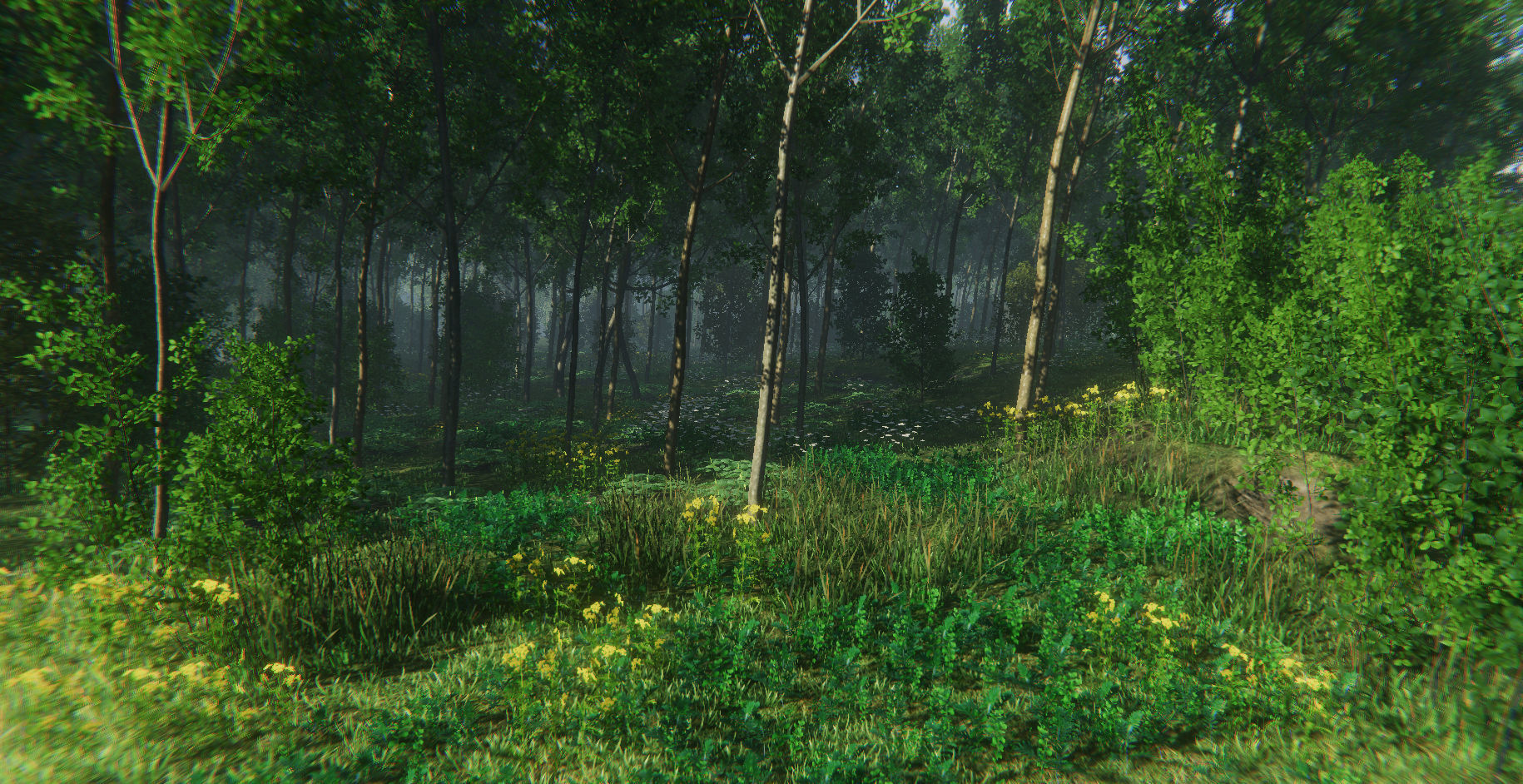 Nature Package - Swamp Forest Environment Unity Low-poly 3D model_15