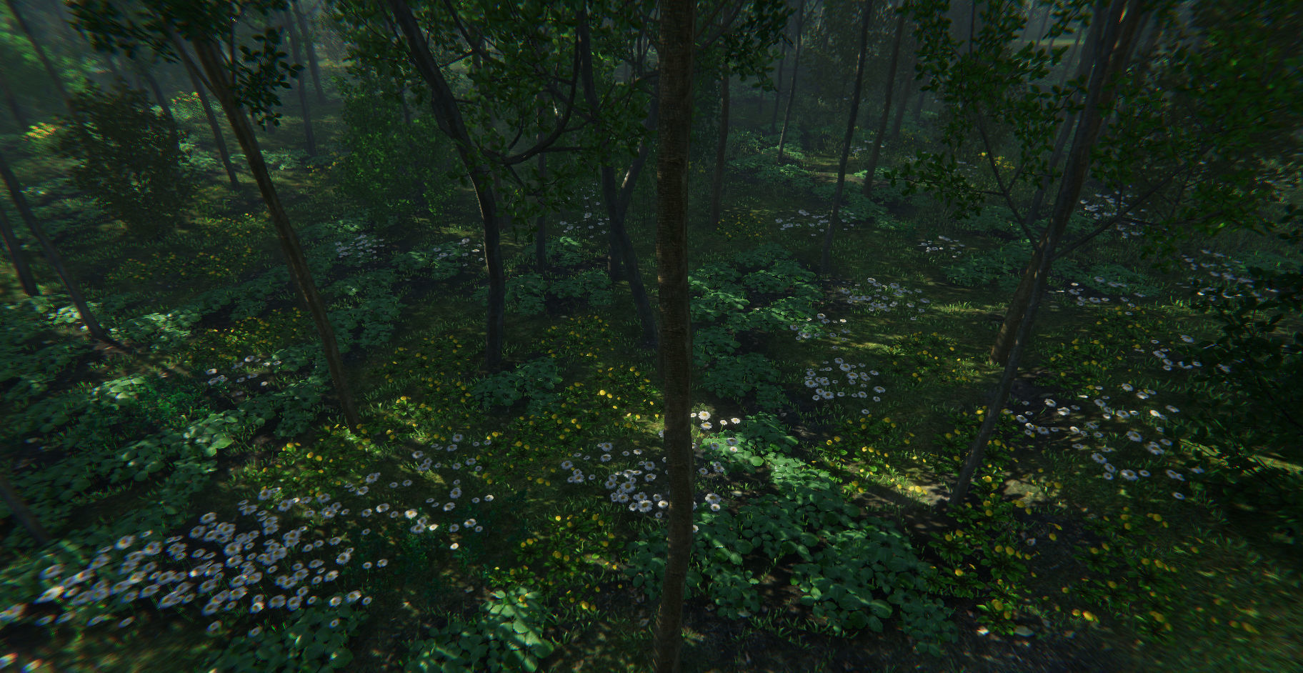 Nature Package - Swamp Forest Environment Unity Low-poly 3D model_12