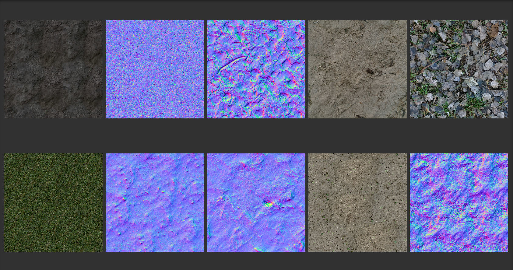 Nature Package - Swamp Forest Environment Unity Low-poly 3D model_21