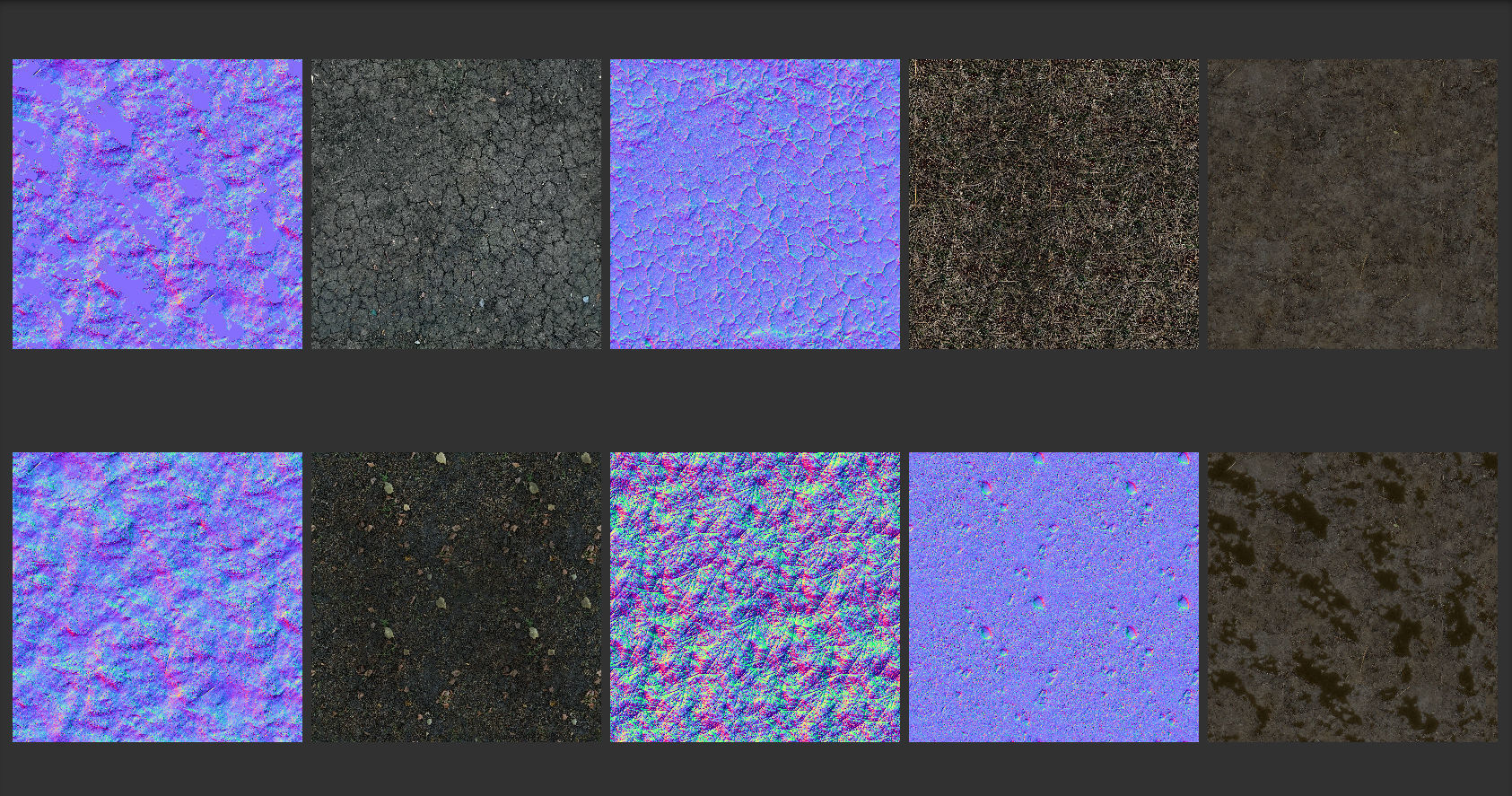 Nature Package - Swamp Forest Environment Unity Low-poly 3D model_20