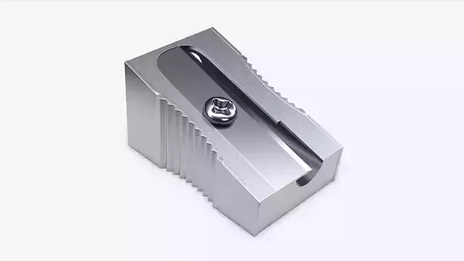 Pencil sharpener metal 3D model
