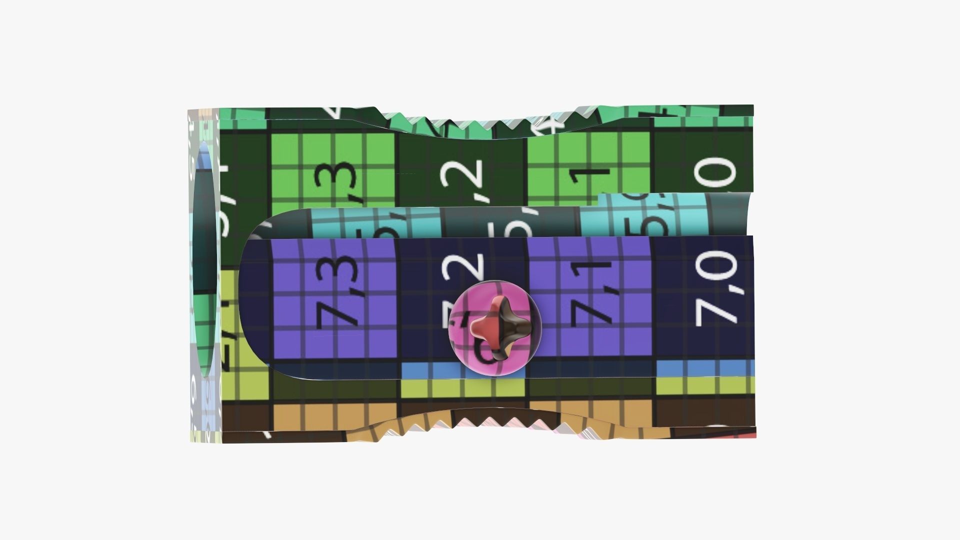 Pencil sharpener metal 3D model_15