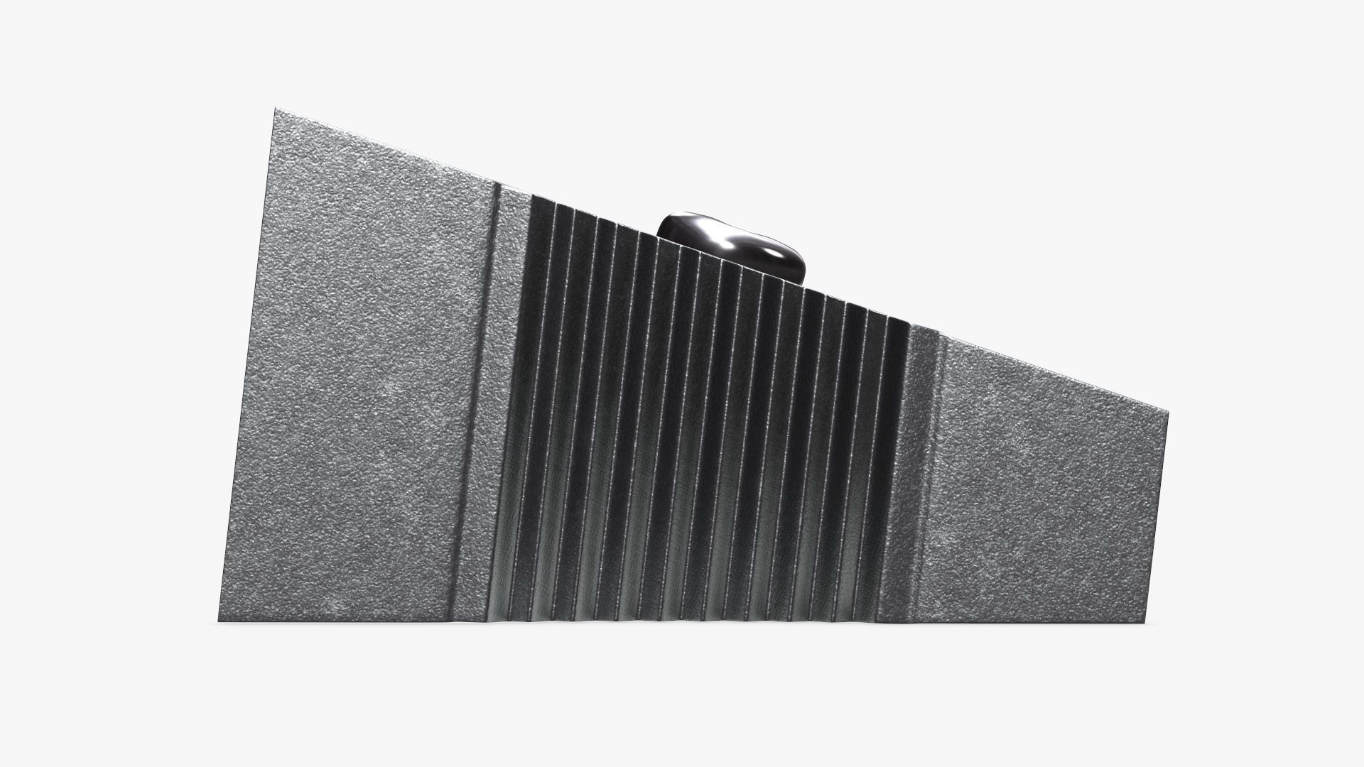 Pencil sharpener metal 3D model_3