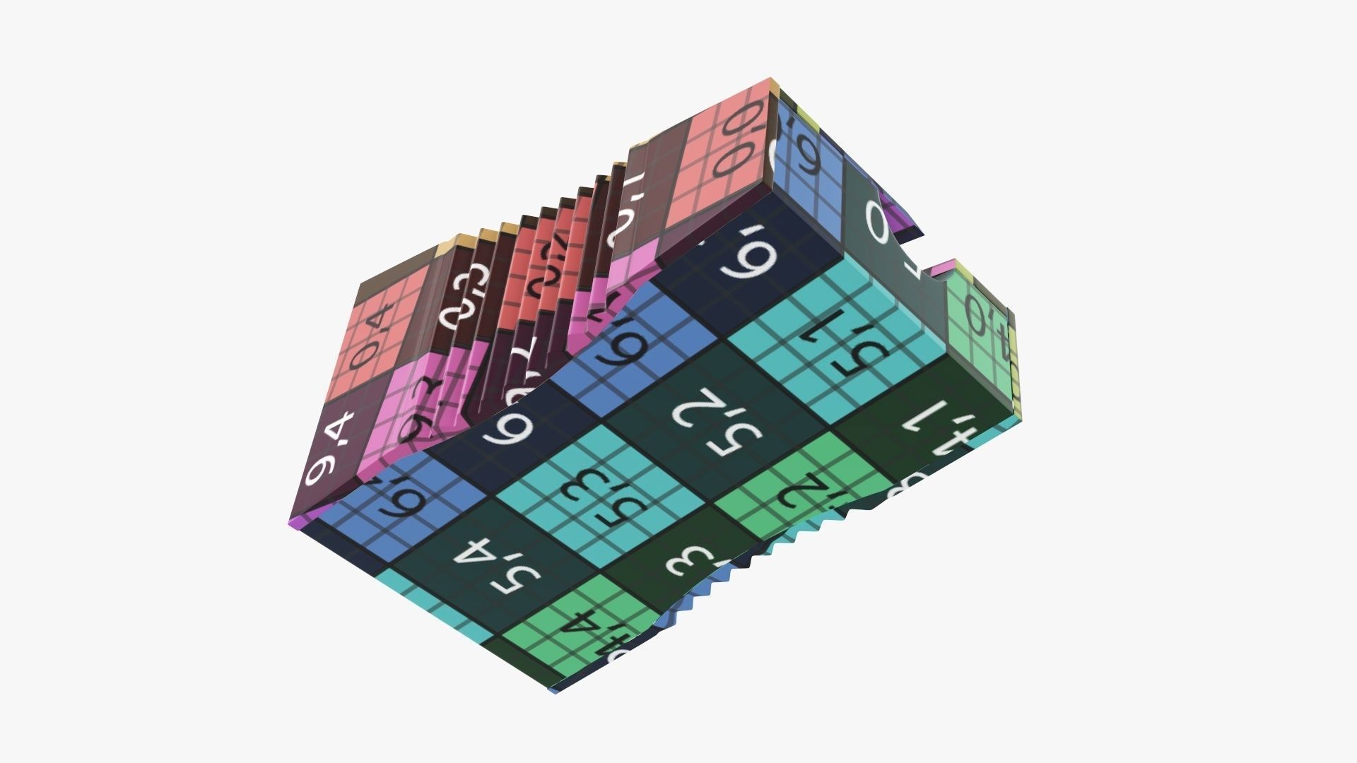 Pencil sharpener metal 3D model_16