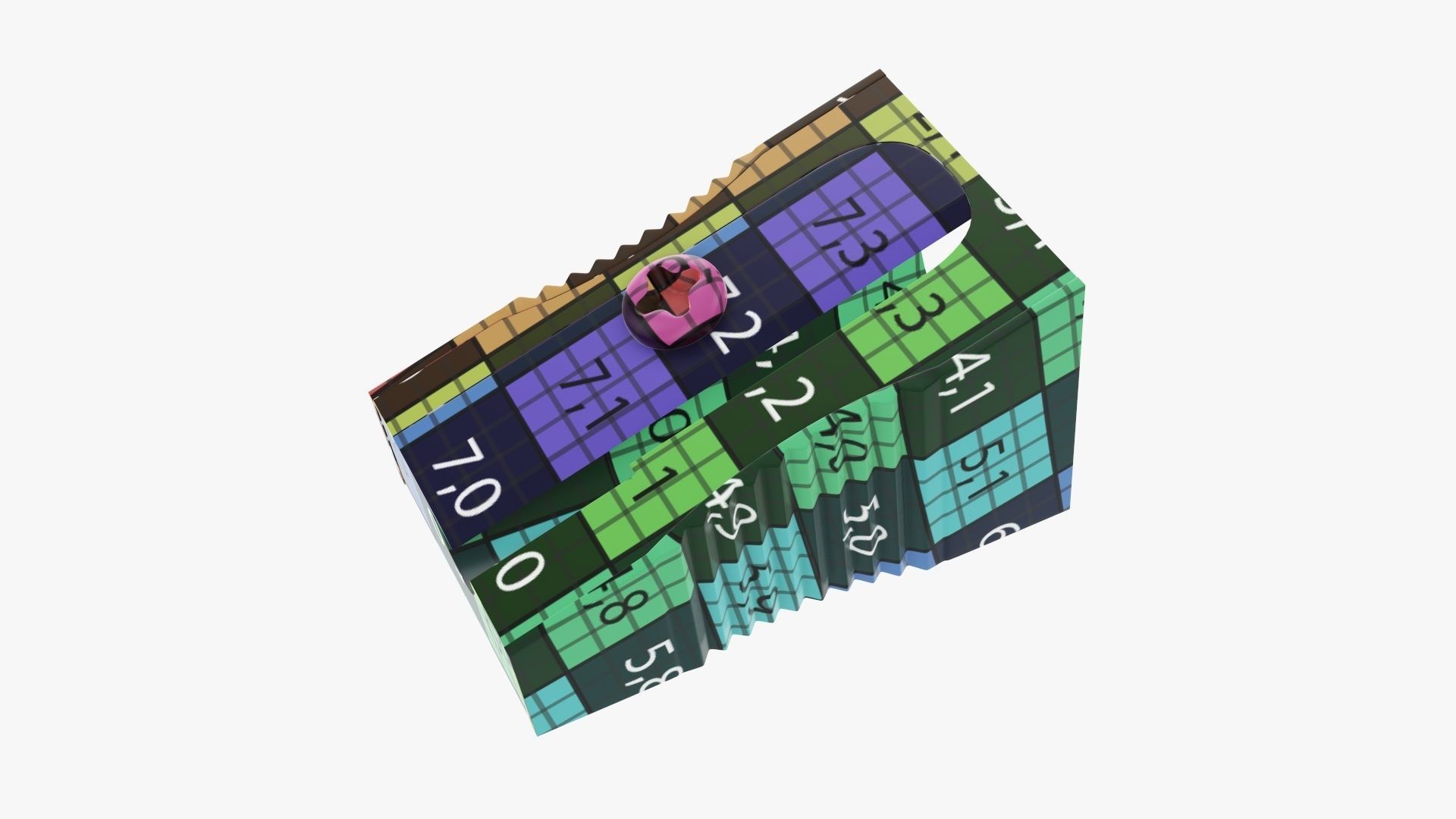 Pencil sharpener metal 3D model_13