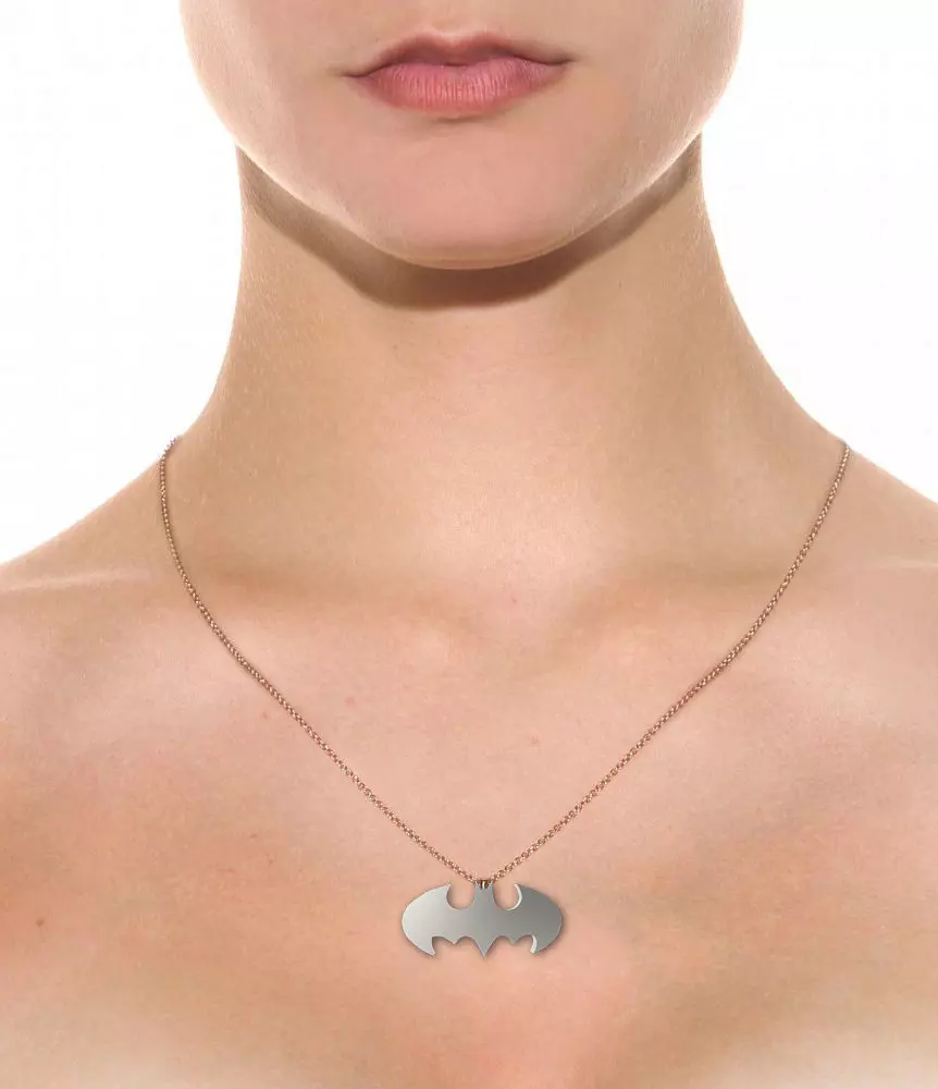Necklace Batman 3D print model_0