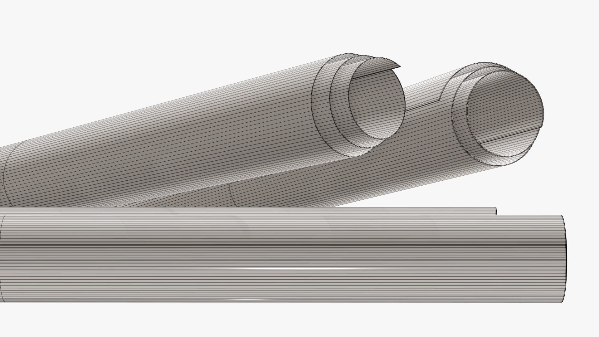 Paper rolls 01 3D model_7