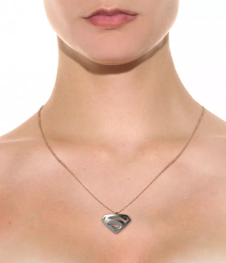 Necklace Superman 3D print model