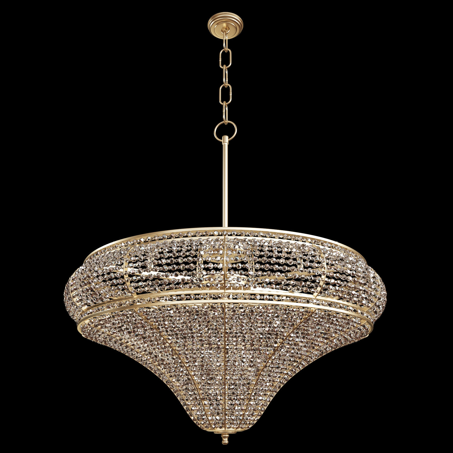 dune chandelier 3D model_1