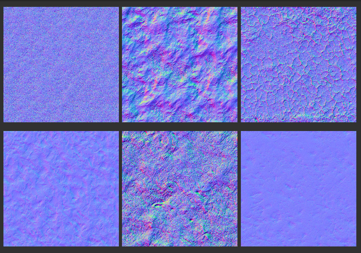 Oak Forest Environment Unity Update 1 2 Low-poly 3D model_38