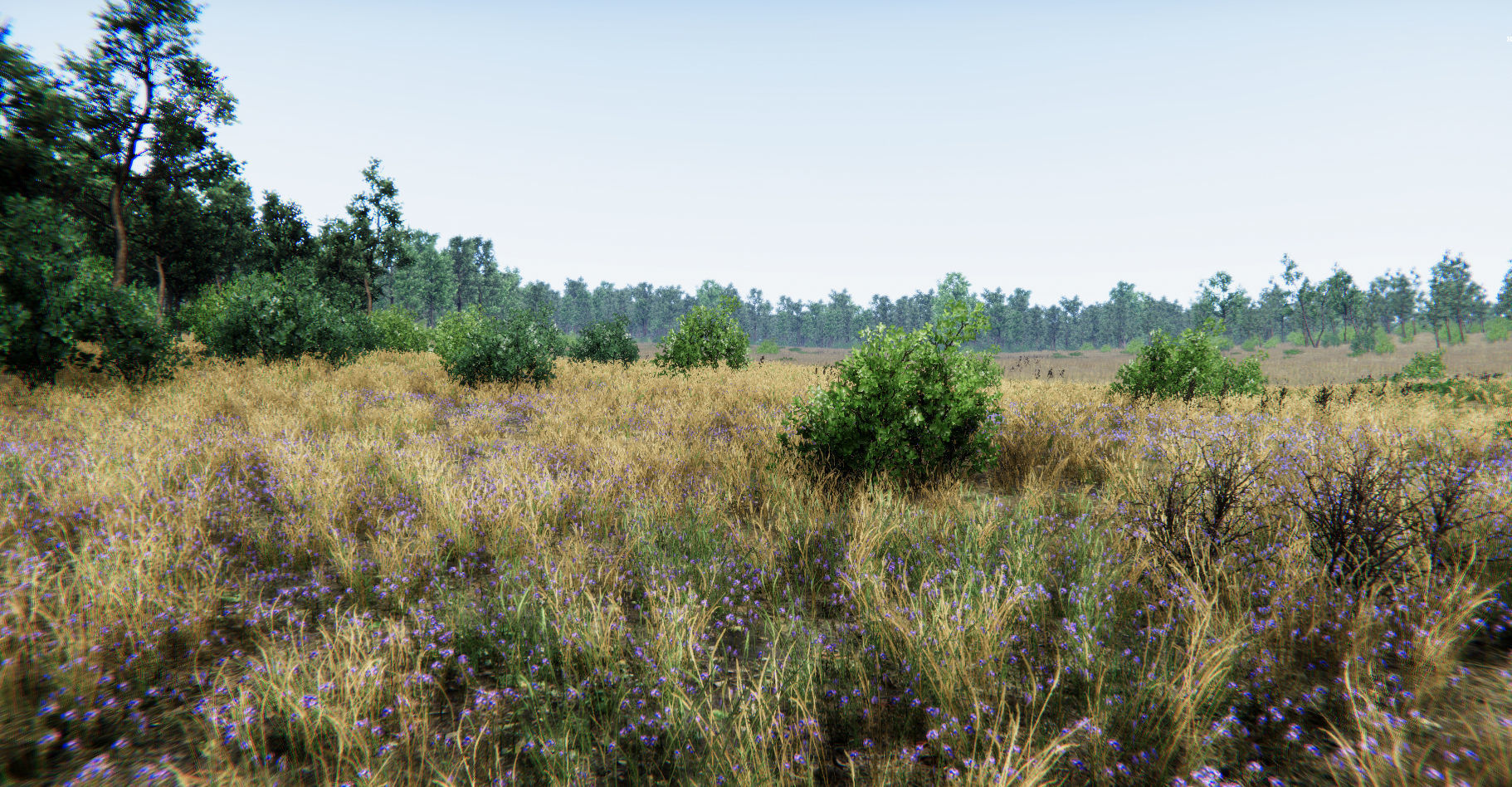 Oak Forest Environment Unity Update 1 2 Low-poly 3D model_17