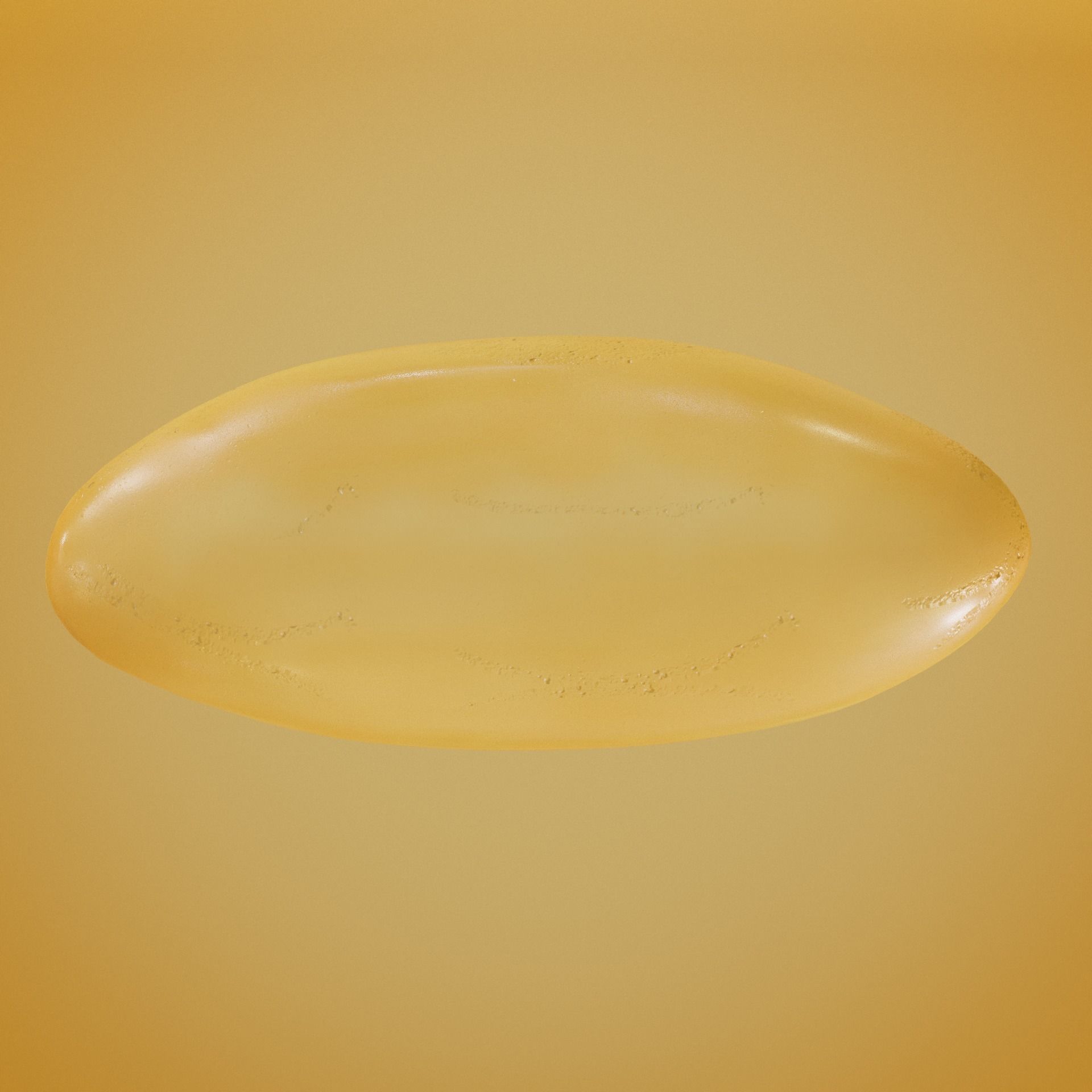 Small baguette bread cartoon 3D model_5