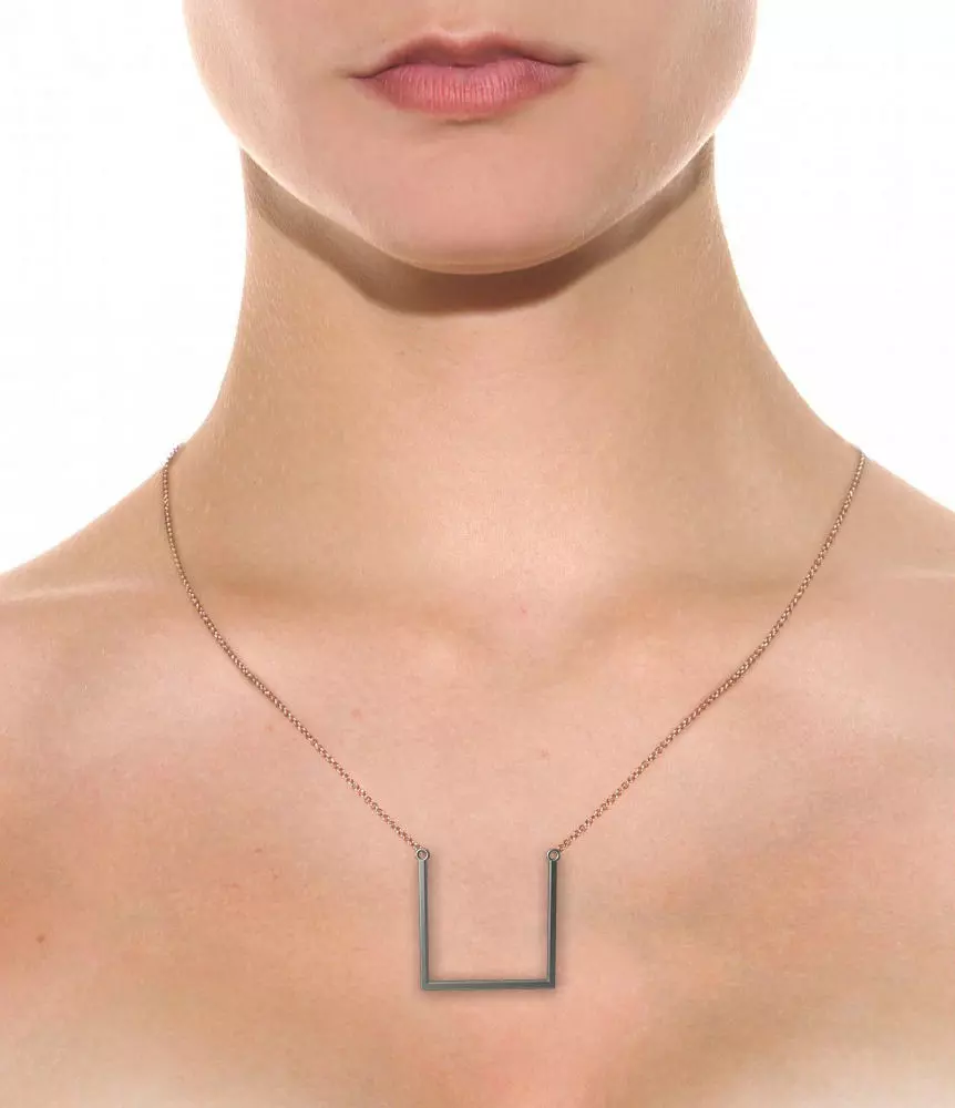 Necklace Square 3D print model_0
