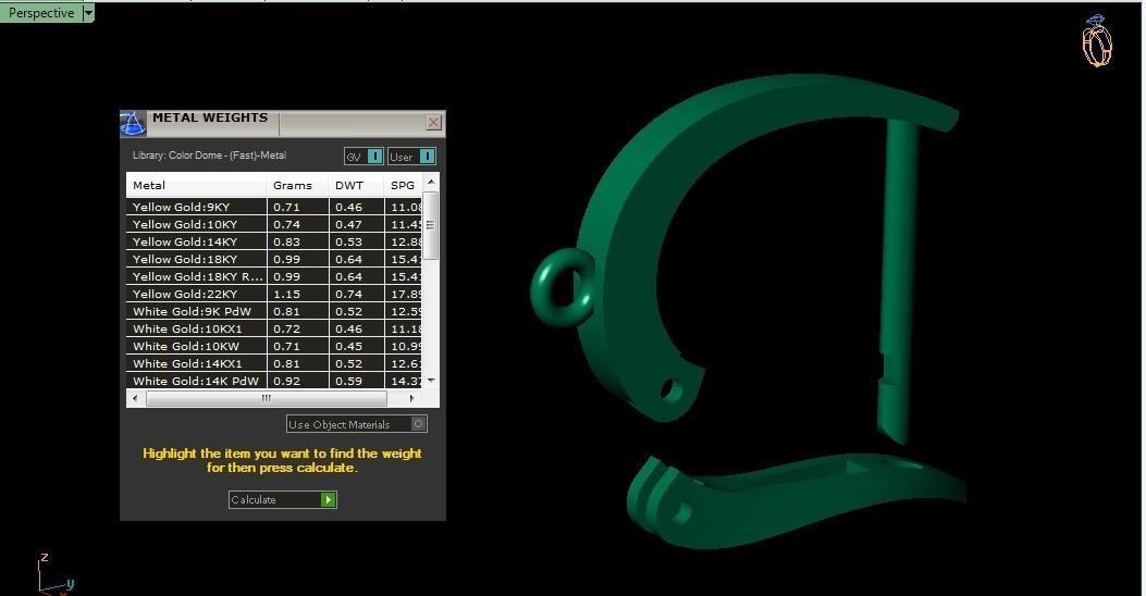 earring clasp 3D print model_7