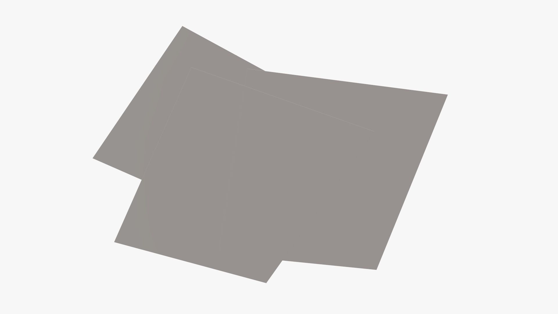 Paper scrolls and sheets 01 3D model_6