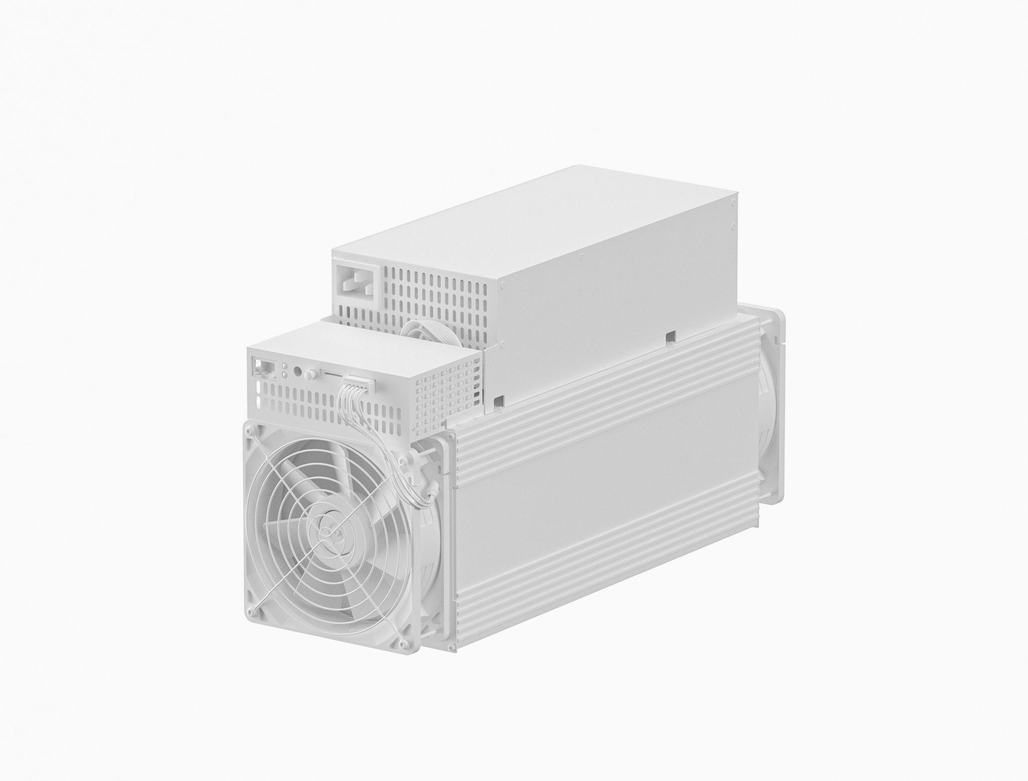 ASIC Miner M20S - no textures 3D model_1