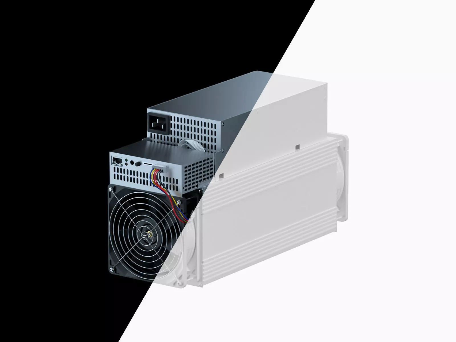 ASIC Miner M20S - no textures 3D model_0