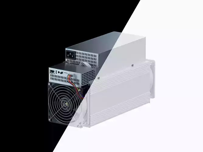 ASIC Miner M20S - no textures 3D model