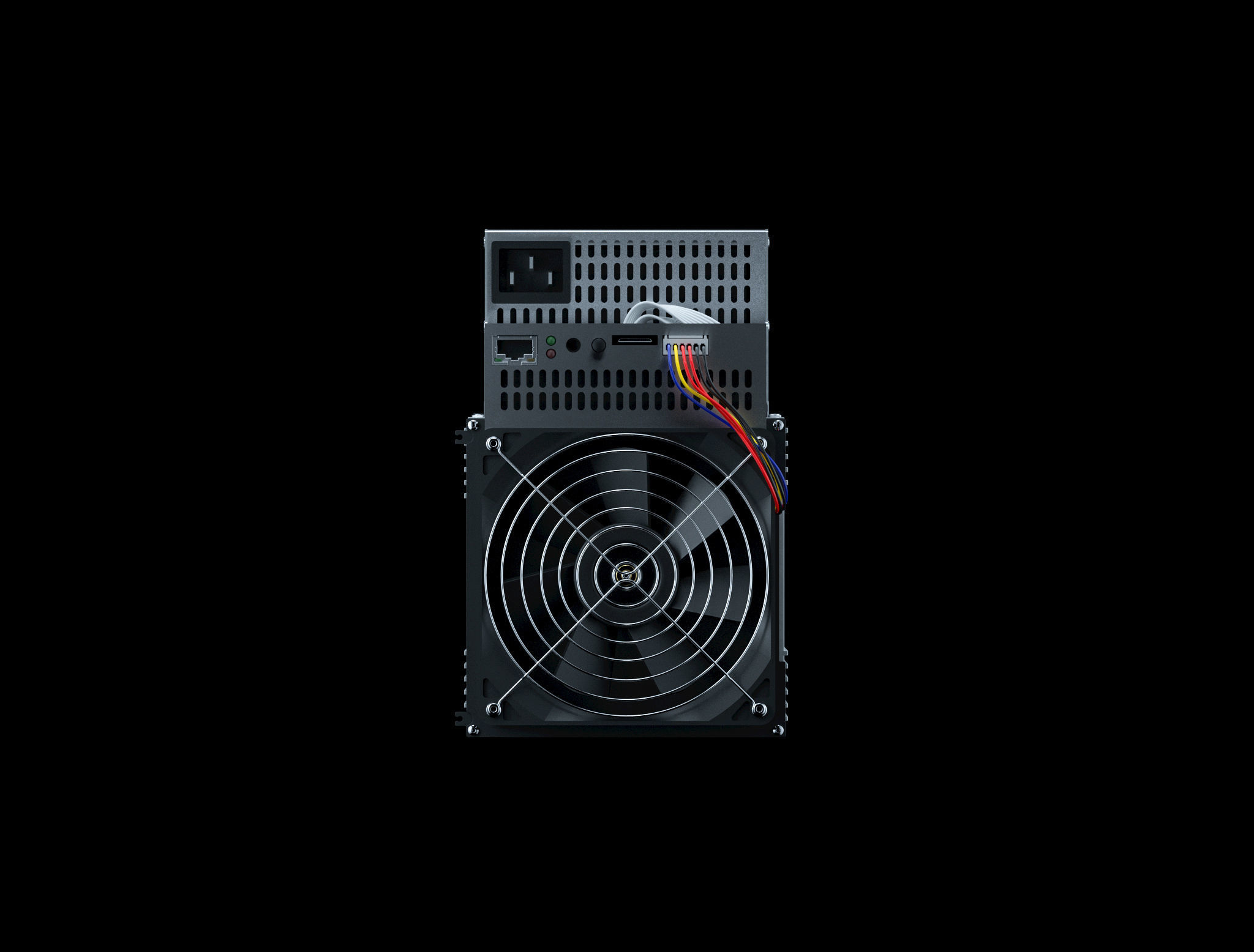 ASIC Miner M20S - no textures 3D model_3