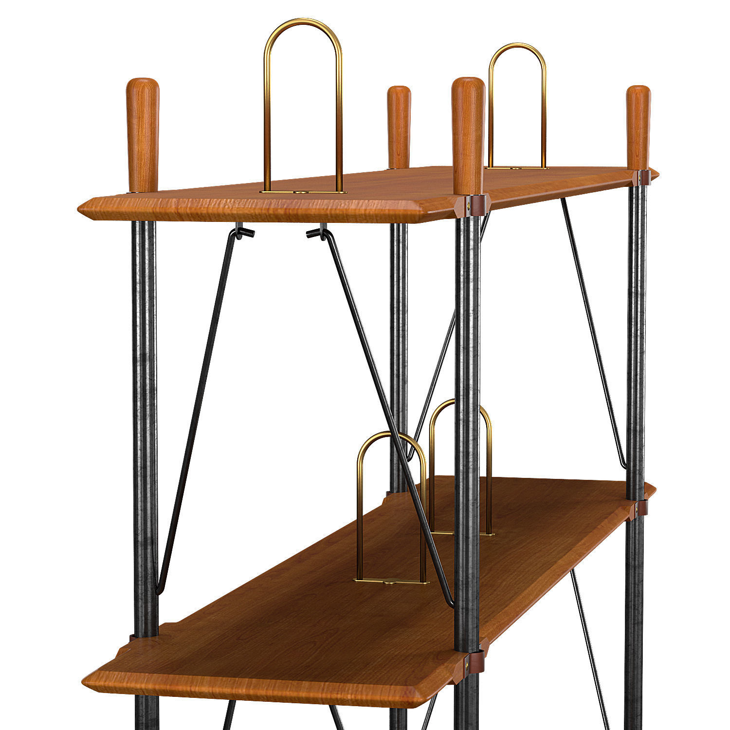 Brandywine Low Wide Shelf 3D model_2