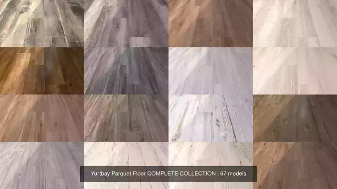 Yurtbay Parquet Floor COMPLETE COLLECTION Texture