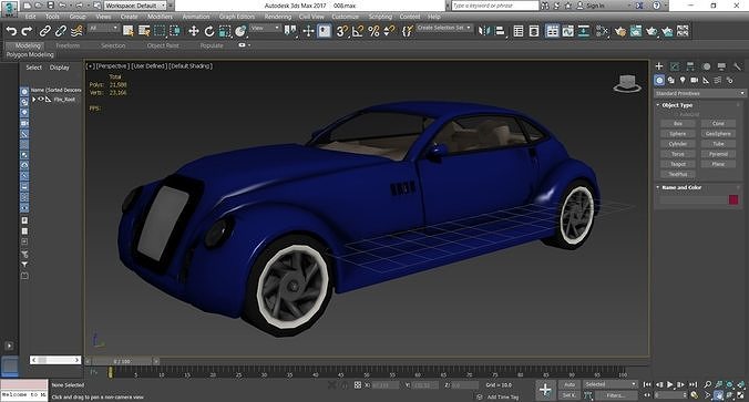 CAR - Retro 3D model