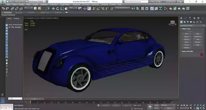 CAR - Retro 3D model