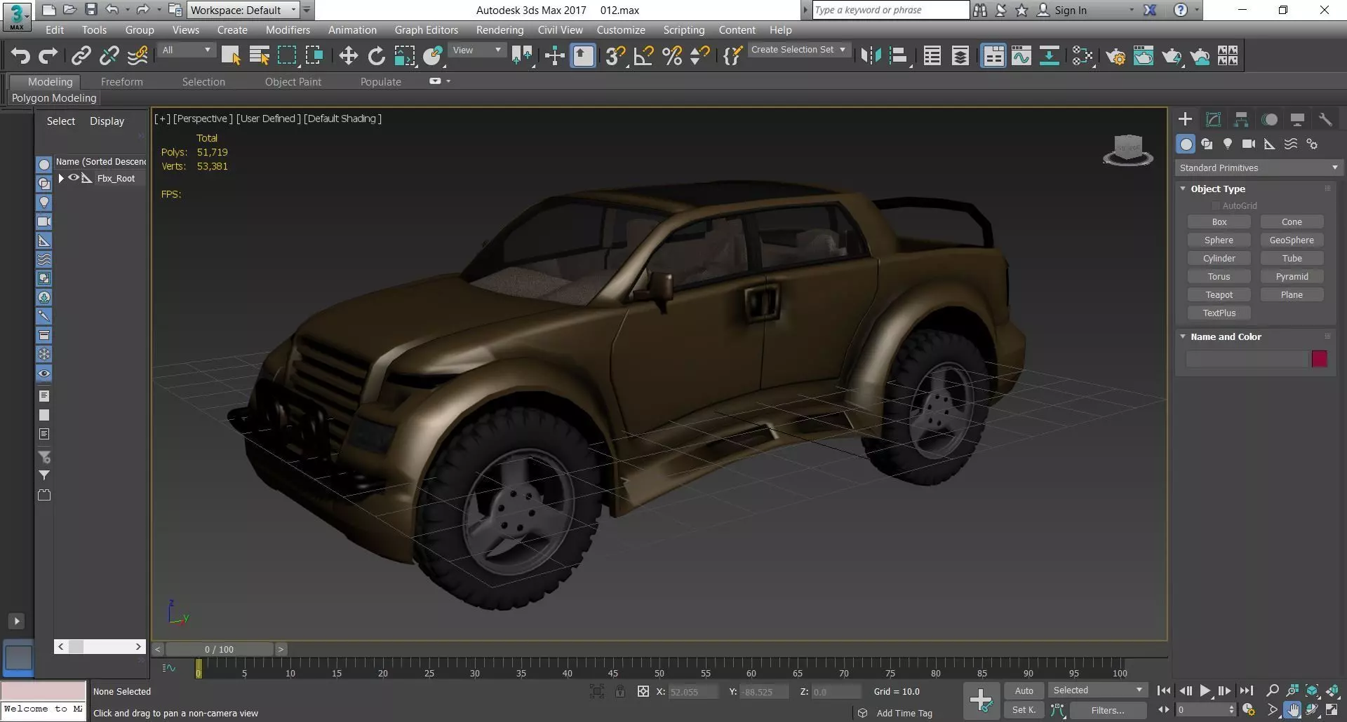 CAR - SUV 3D model_0