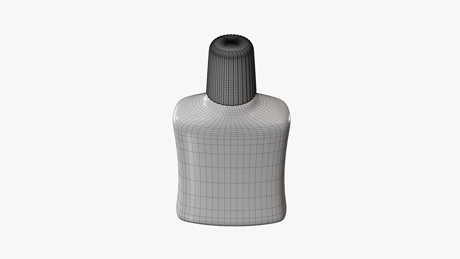 Plastic bottle small 03 3D model_8