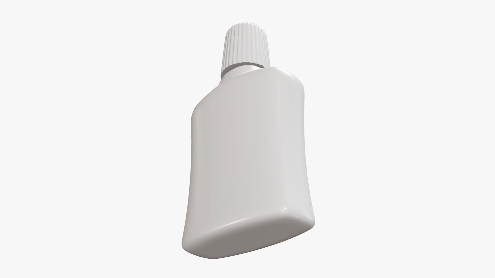 Plastic bottle small 03 3D model_5