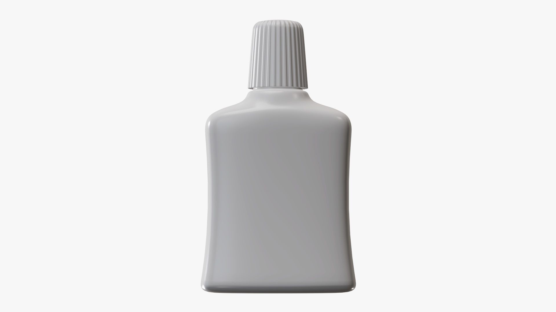 Plastic bottle small 03 3D model_3