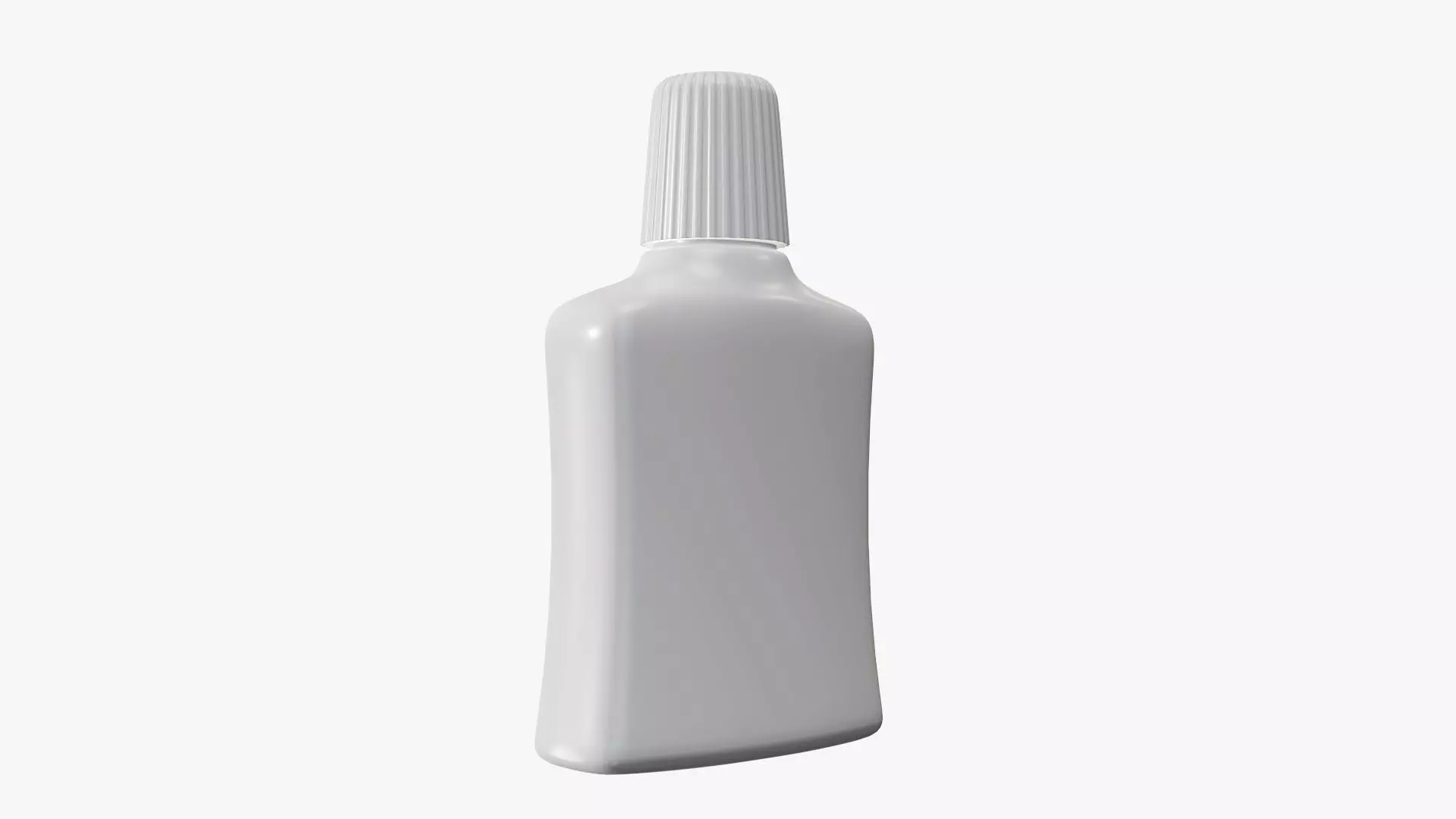 Plastic bottle small 03 3D model_0