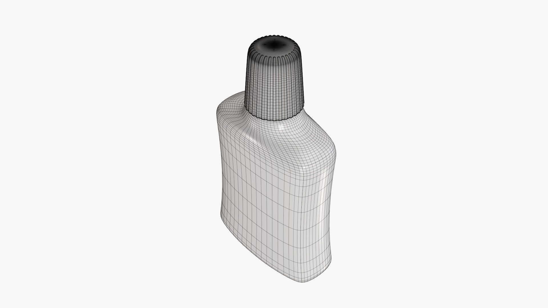 Plastic bottle small 03 3D model_7
