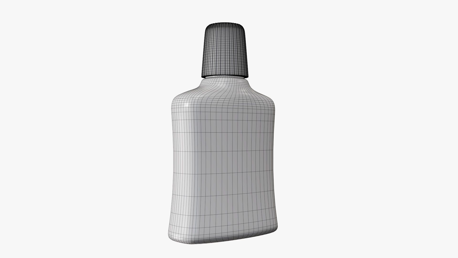 Plastic bottle small 03 3D model_6