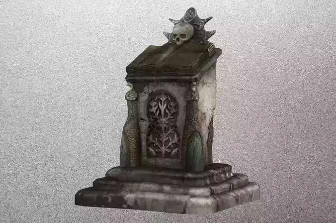 Architecture Element 002 Low-poly 3D model