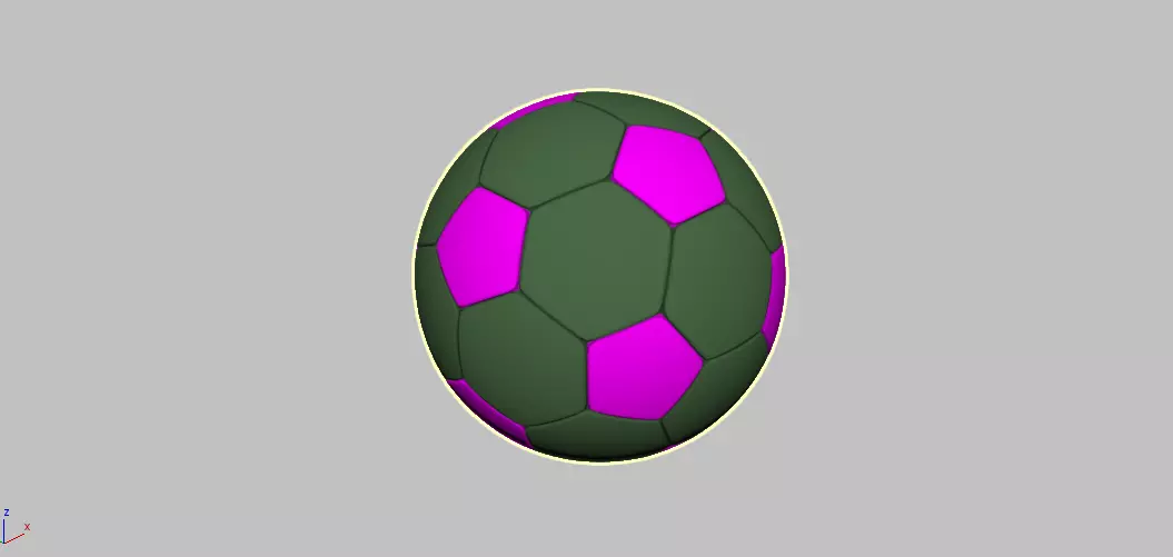 Football Ball 3 3D model 3D model_0