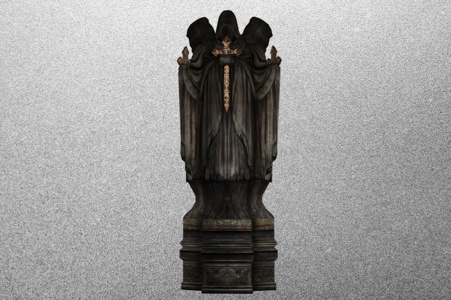 Pack Architecture Element 001 - 005 Low-poly 3D model_11