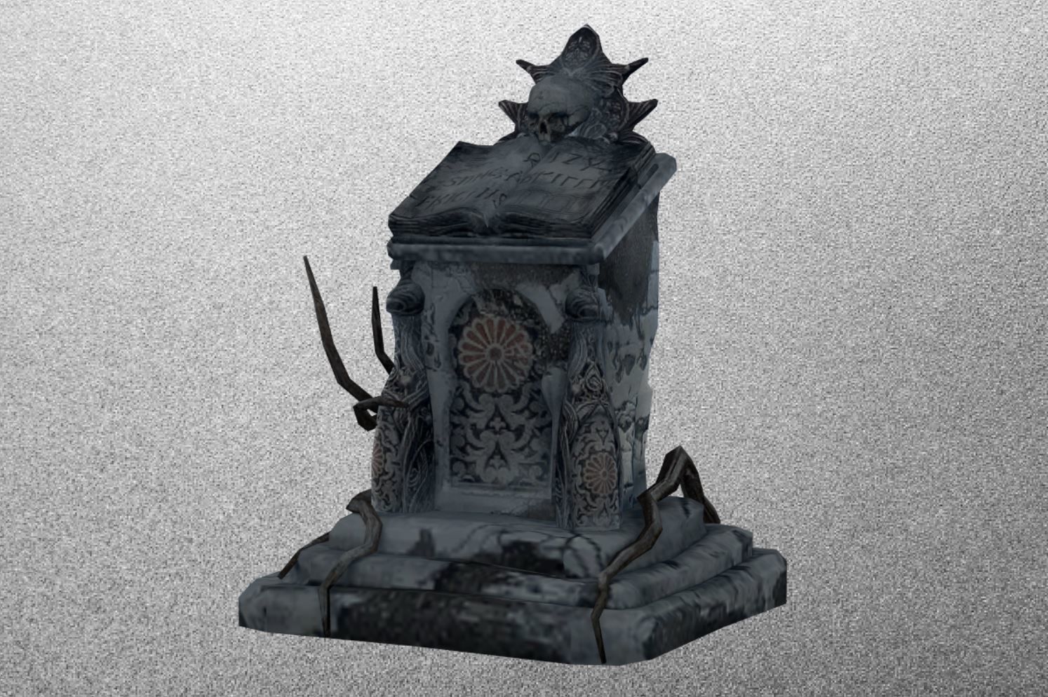 Pack Architecture Element 001 - 005 Low-poly 3D model_8